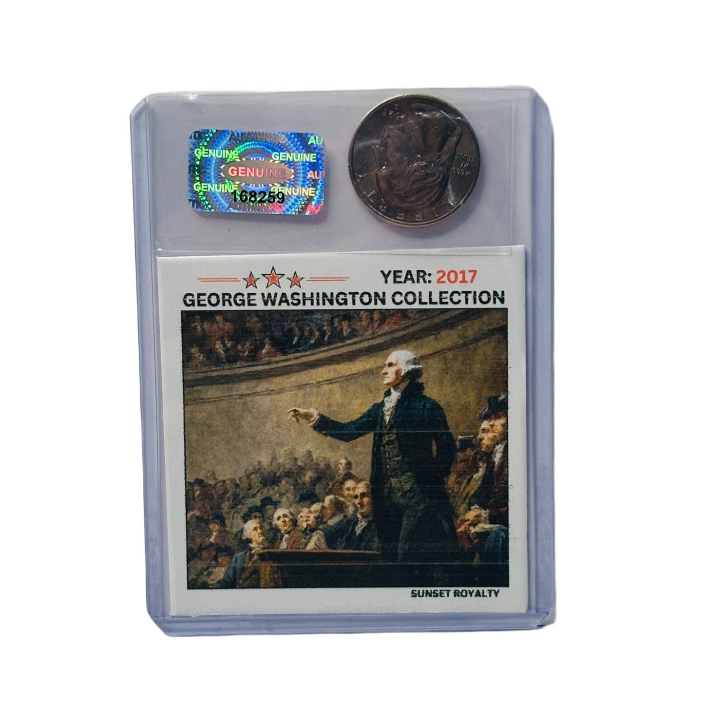 2017 Quarter - George Washington Collection