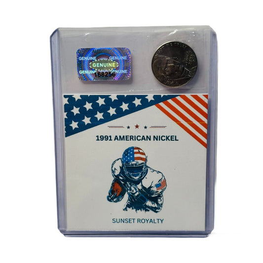 1991 U.S Nickel - American Coin Collection