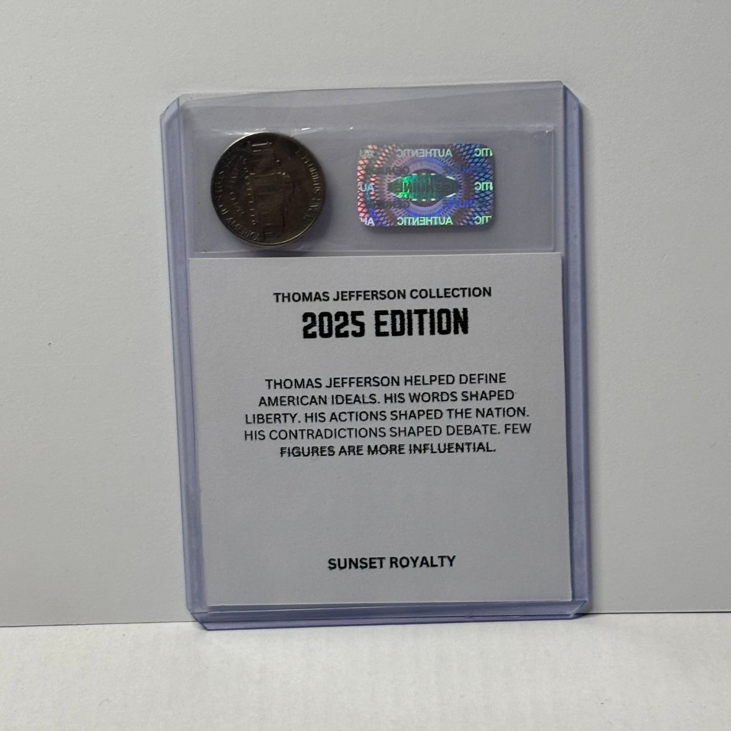 2025 Nickel - Thomas Jefferson Collection