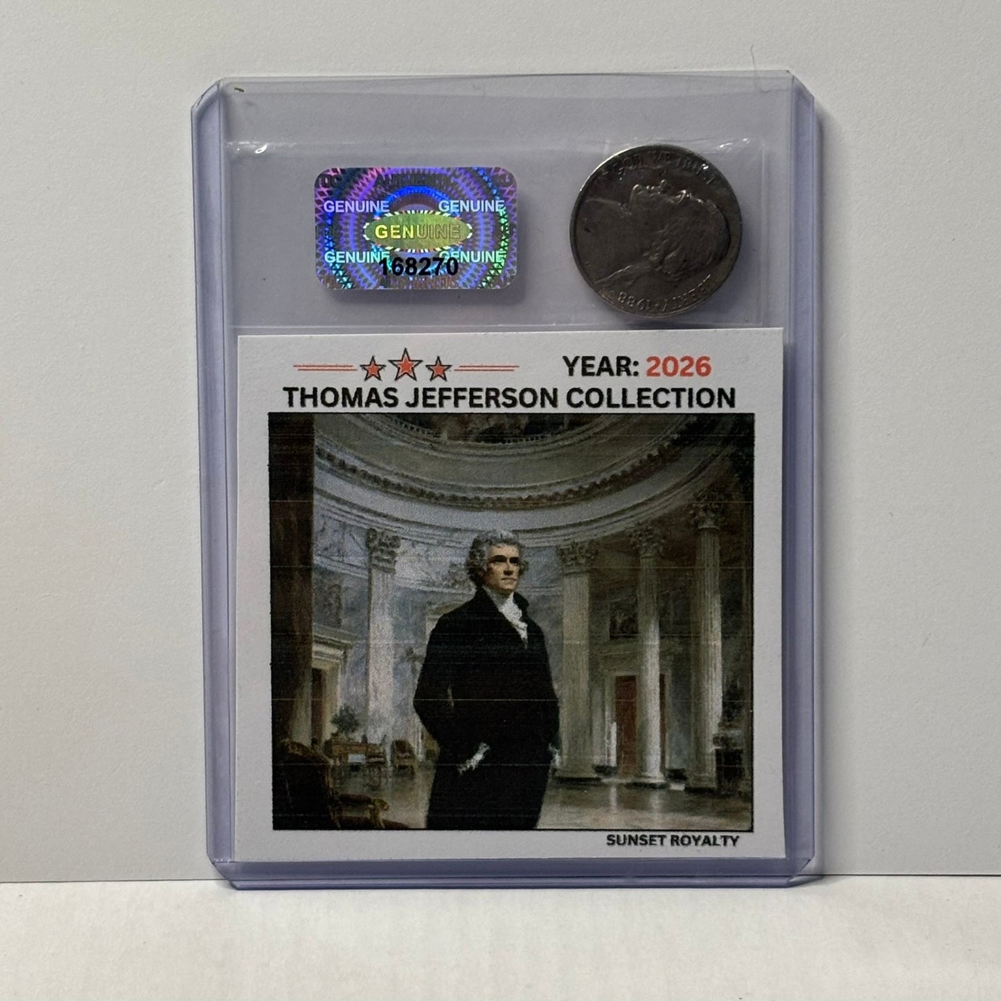 2026 Nickel - Thomas Jefferson Collection