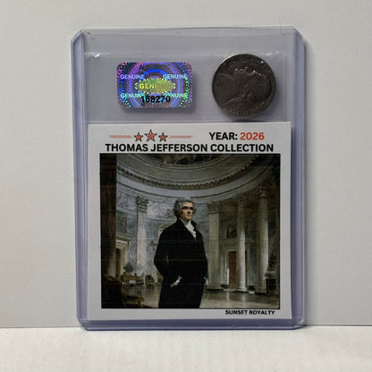 2026 Nickel - Thomas Jefferson Collection