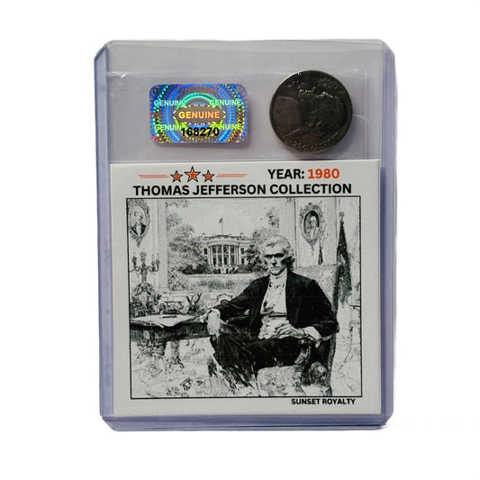 1980 Nickel - Thomas Jefferson Collection