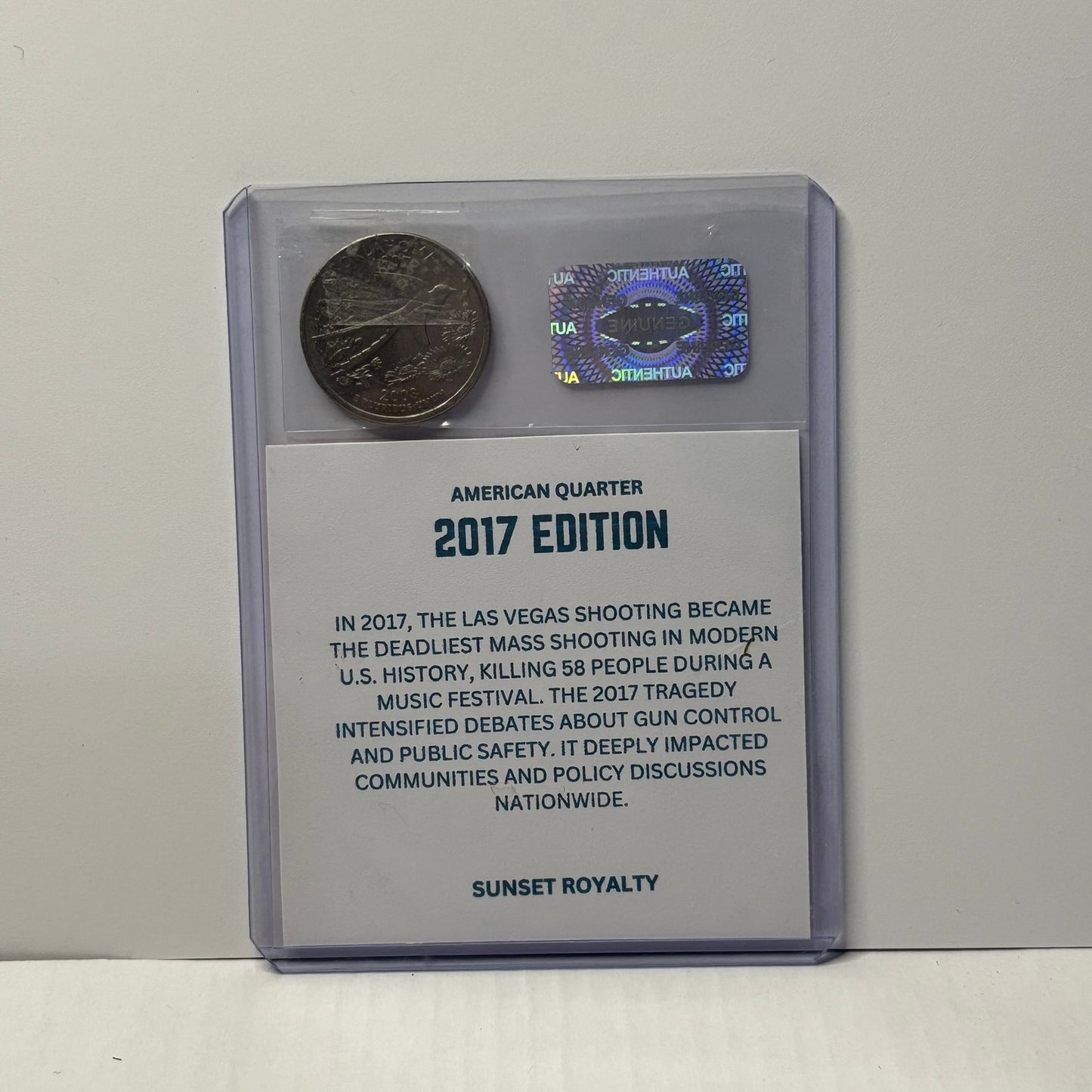 2017 U.S Quarter - American Coin Collection