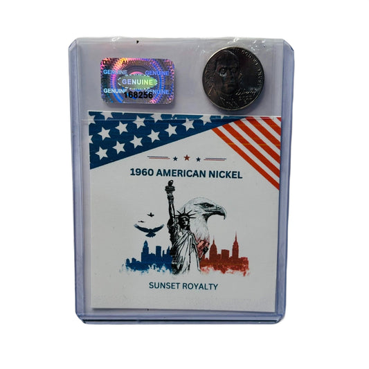 1960 U.S Nickel - American Coin Collection