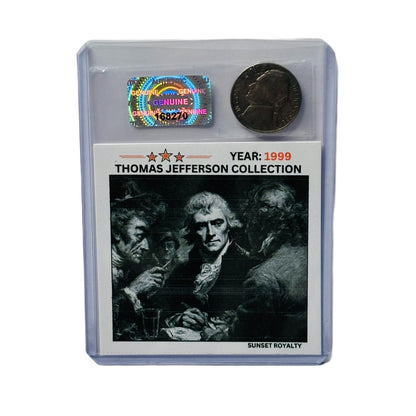 1999 Nickel - Thomas Jefferson Collection