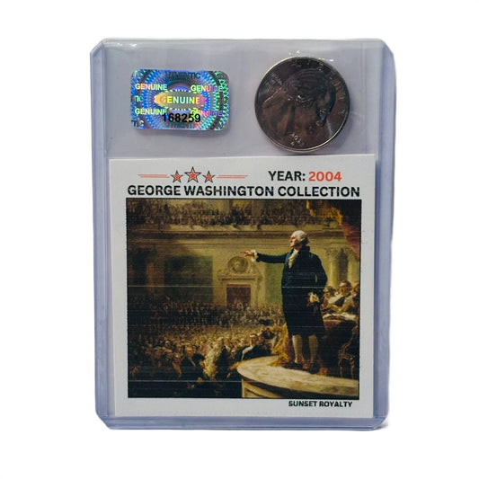 2004 Quarter - George Washington Collection
