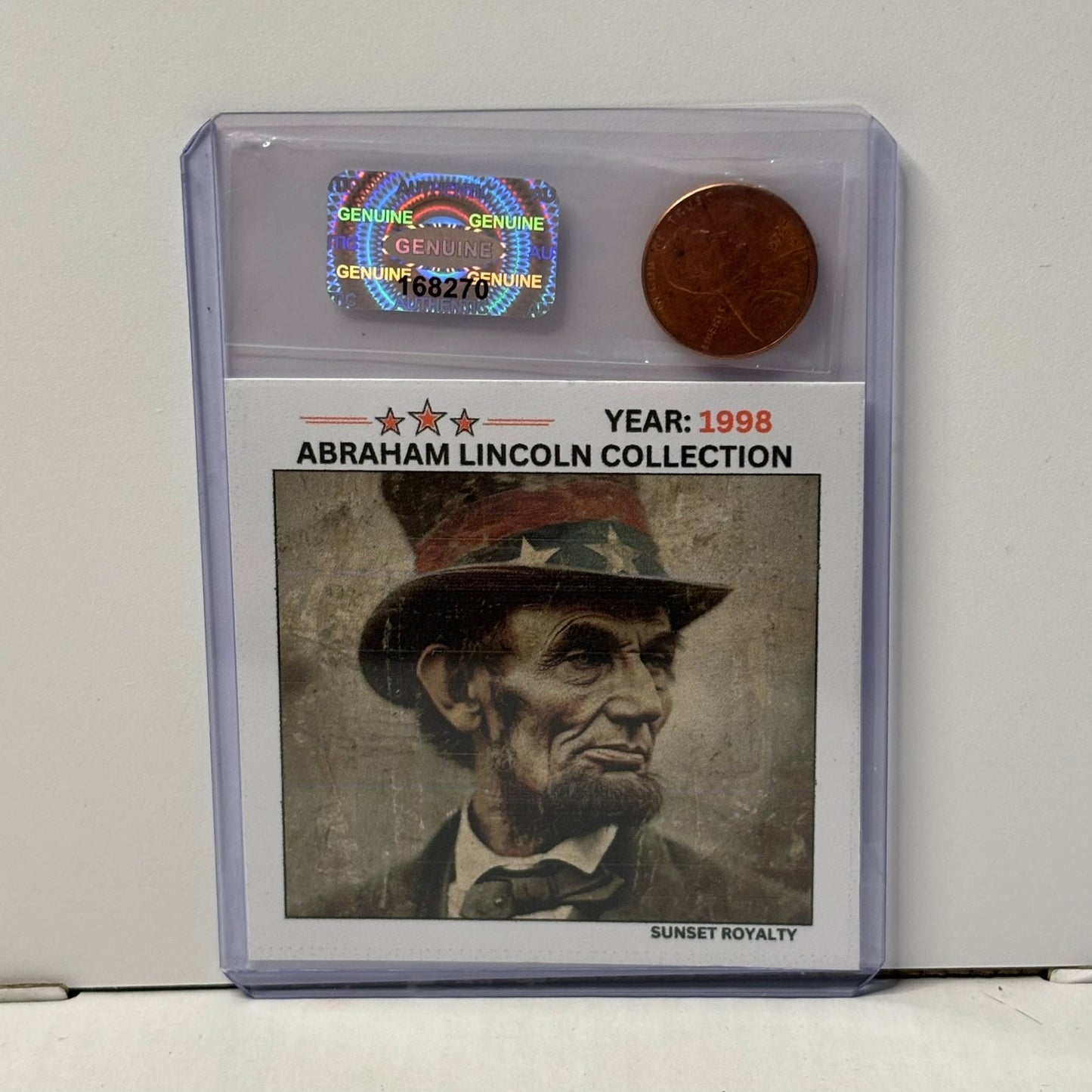 1998 Penny - Abraham Lincoln Collection