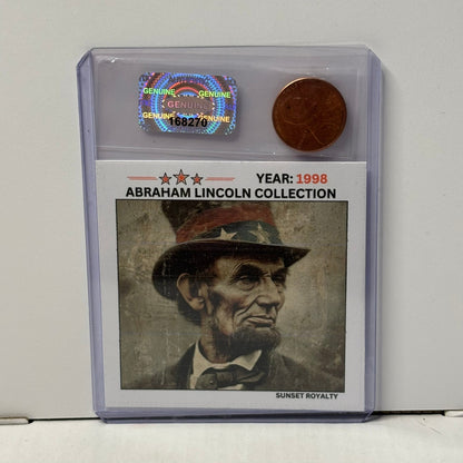 1998 Penny - Abraham Lincoln Collection