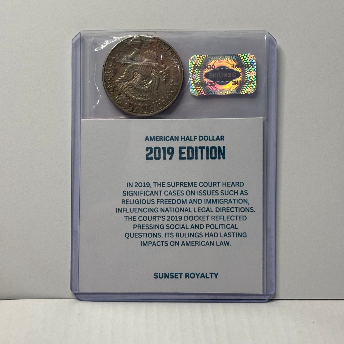 2019 Half Dollar - American Coin Collection