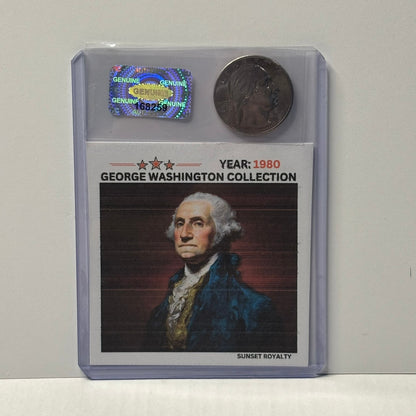 1980 Quarter - George Washington Collection