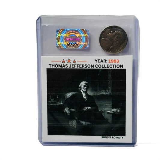 1983 Nickel - Thomas Jefferson Collection