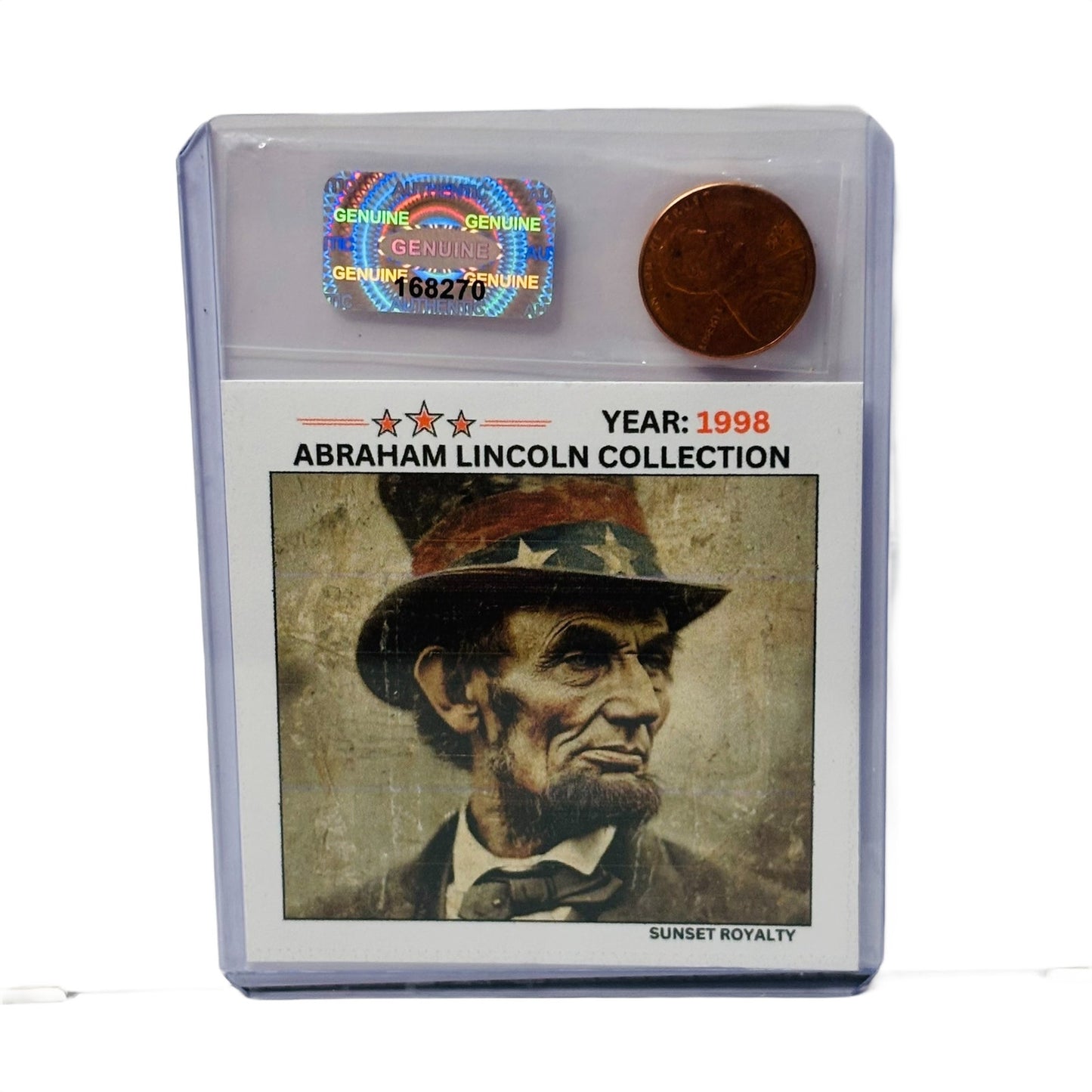 1998 Penny - Abraham Lincoln Collection