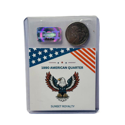 1990 U.S Quarter - American Coin Collection