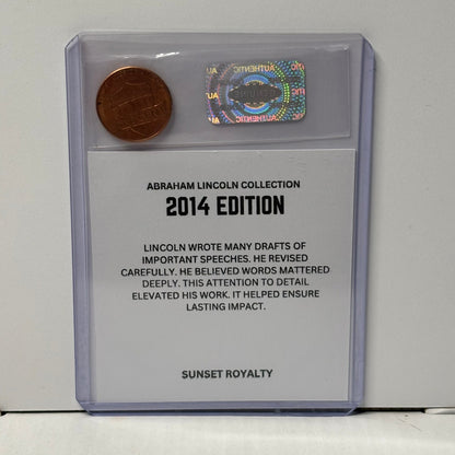 2014 Penny - Abraham Lincoln Collection