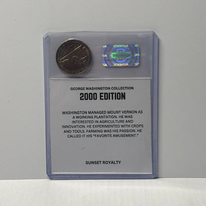 2000 Quarter - George Washington Collection