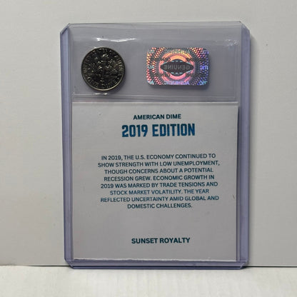 2019 U.S Dime - American Coin Collection