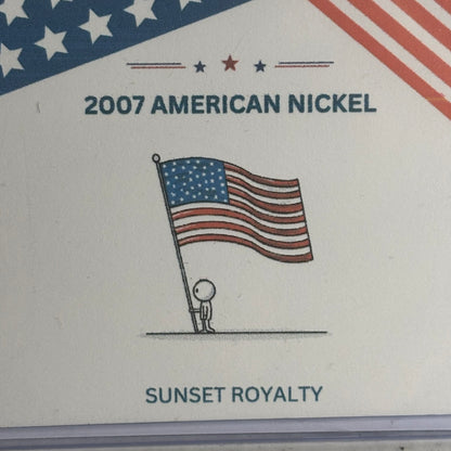 2007 U.S Nickel - American Coin Collection
