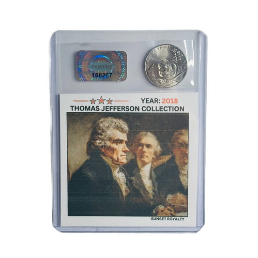 2018 Nickel - Thomas Jefferson Collection