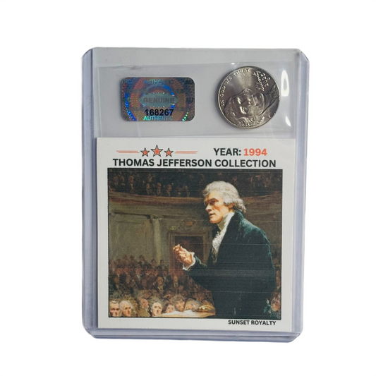 1994 Nickel - Thomas Jefferson Collection