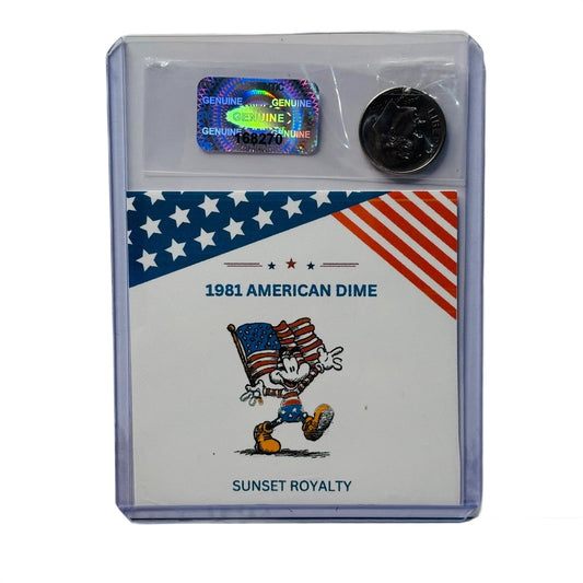 1981 U.S Dime - American Coin Collection
