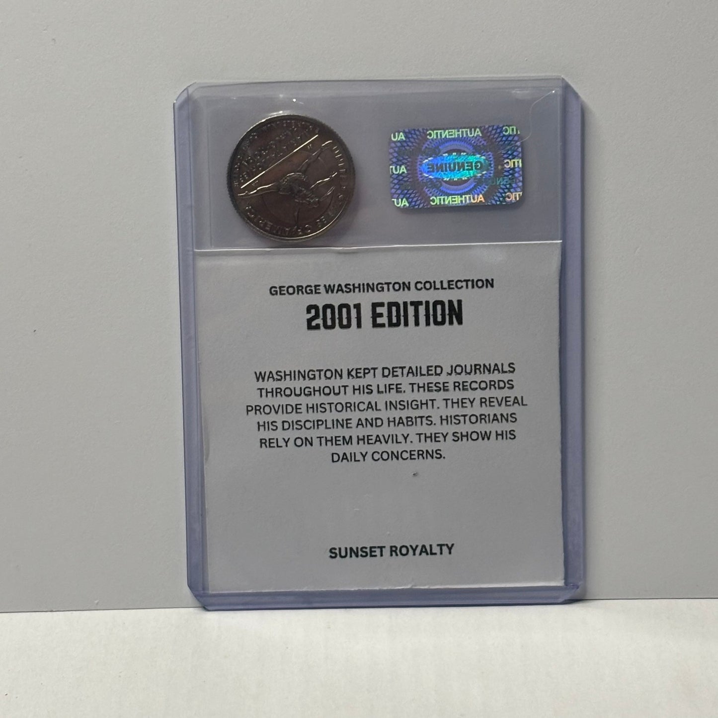 2001 Quarter - George Washington Collection