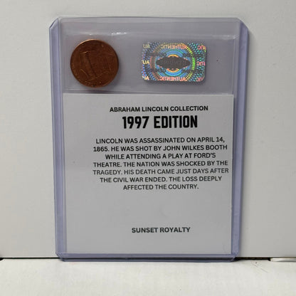 1997 Penny - Abraham Lincoln Collection