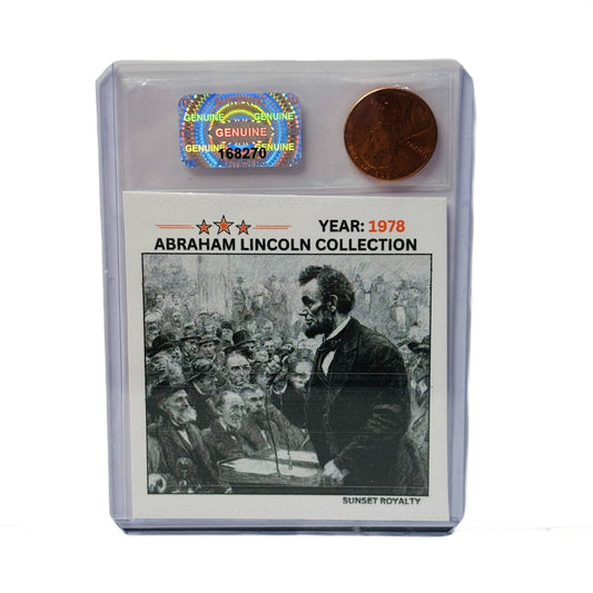 1978 Penny - Abraham Lincoln Collection