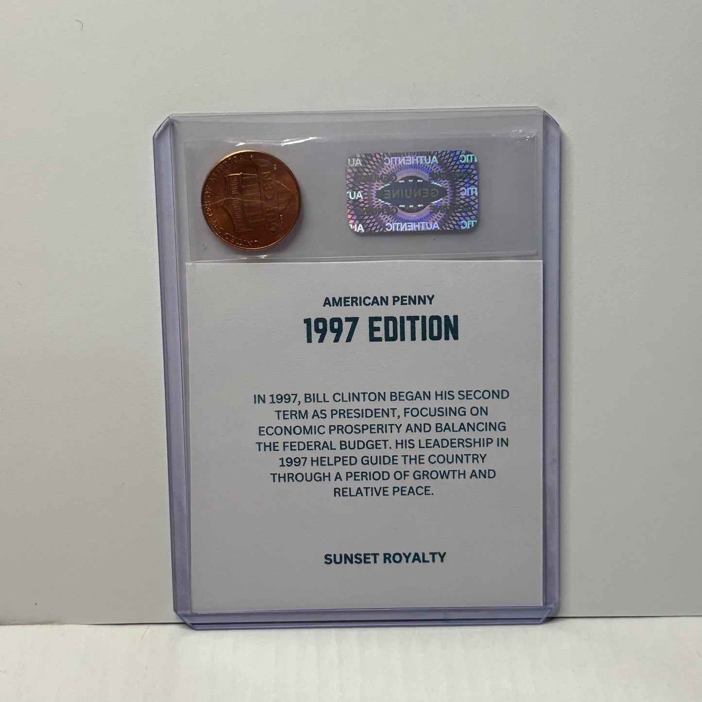 1997 Penny - American Coin Collection