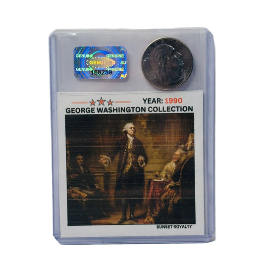 1990 Quarter - George Washington Collection