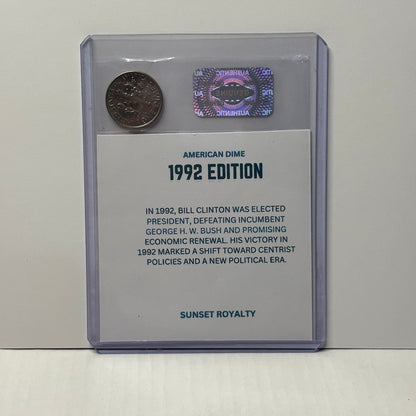 1992 U.S Dime - American Coin Collection