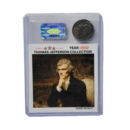 2002 Nickel - Thomas Jefferson Collection