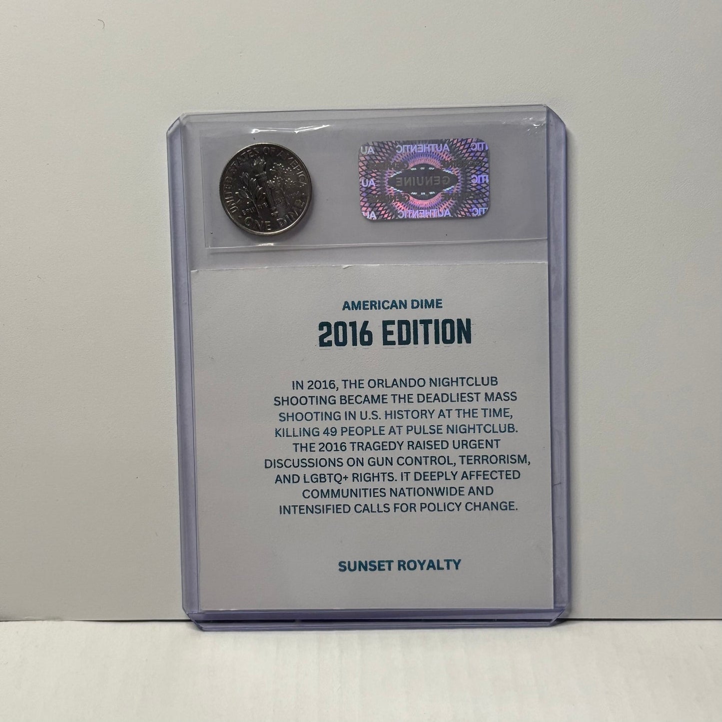 2016 U.S Dime - American Coin Collection