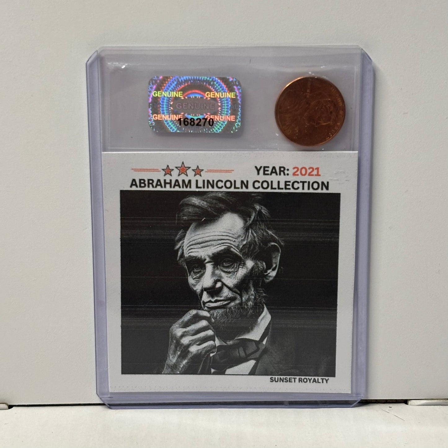 2021 Penny - Abraham Lincoln Collection