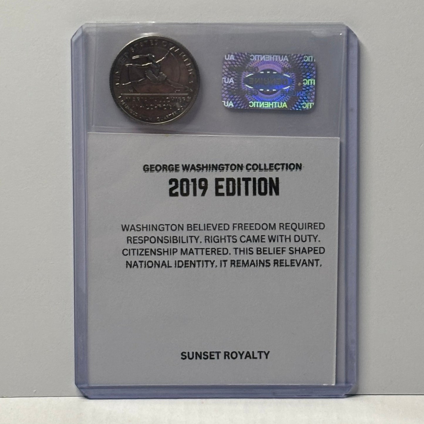 2019 Quarter - George Washington Collection