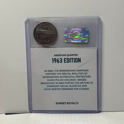 1963 U.S Quarter - American Coin Collection
