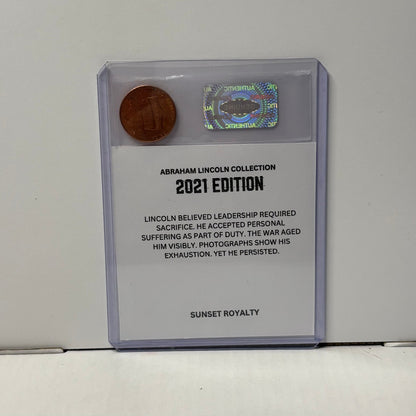 2021 Penny - Abraham Lincoln Collection