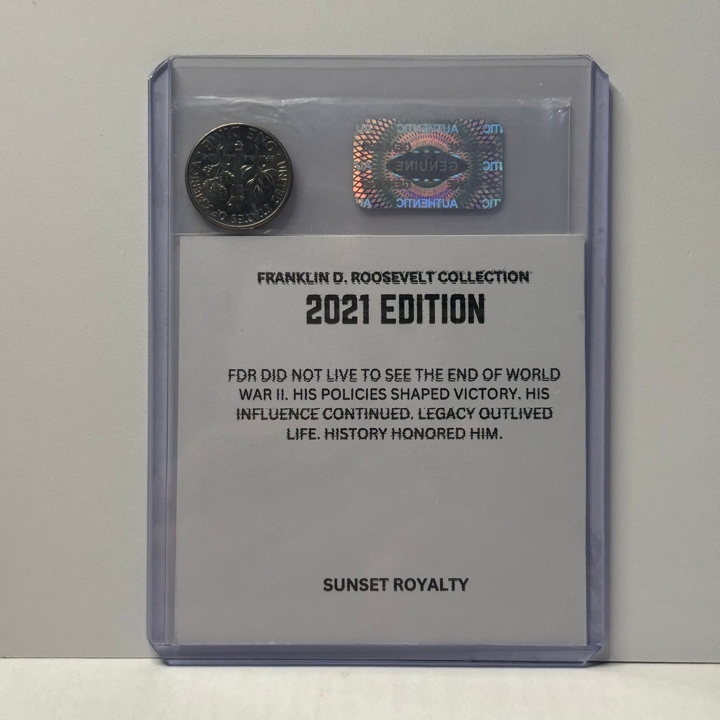 2021 Dime - Franklin Roosevelt Collection