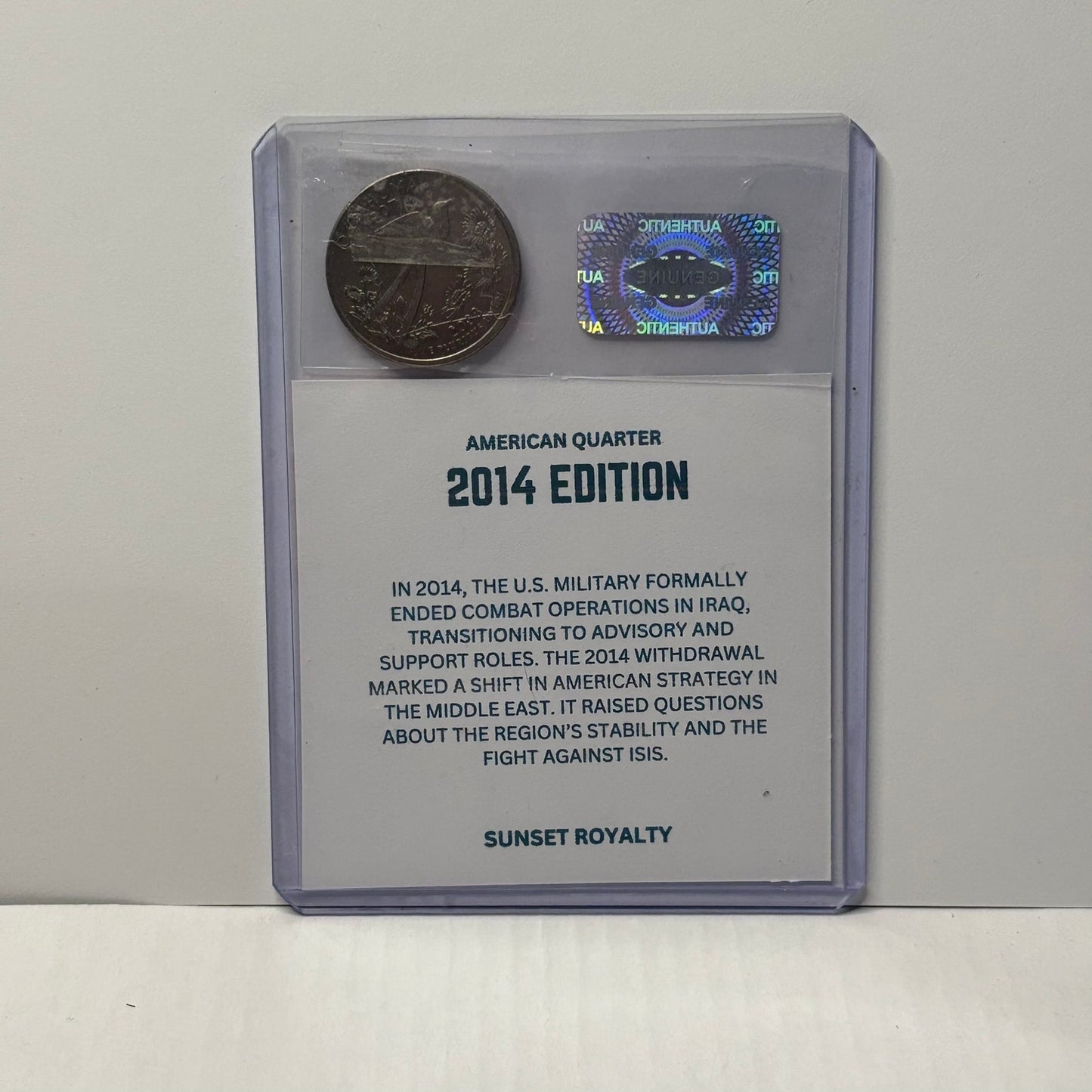 2014 U.S Quarter - American Coin Collection