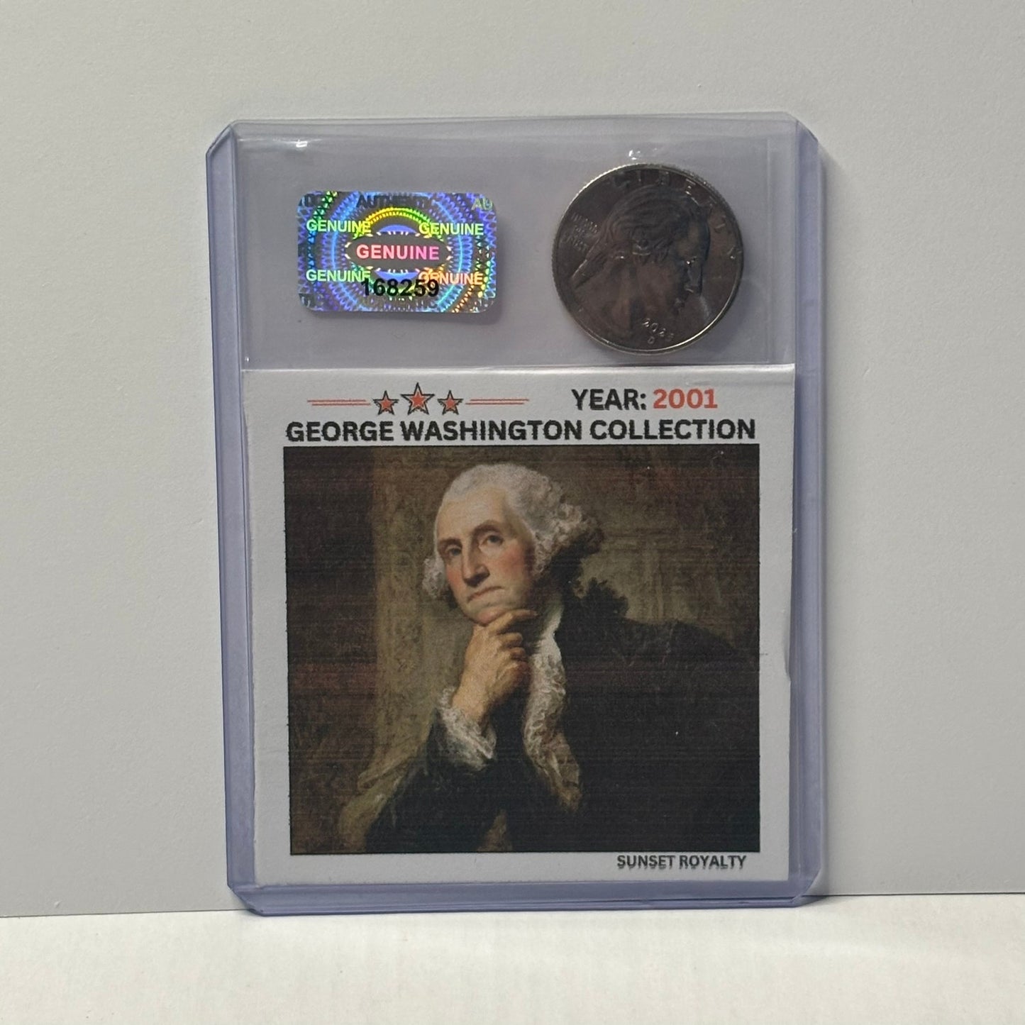 2001 Quarter - George Washington Collection