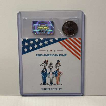 1985 U.S Dime - American Coin Collection