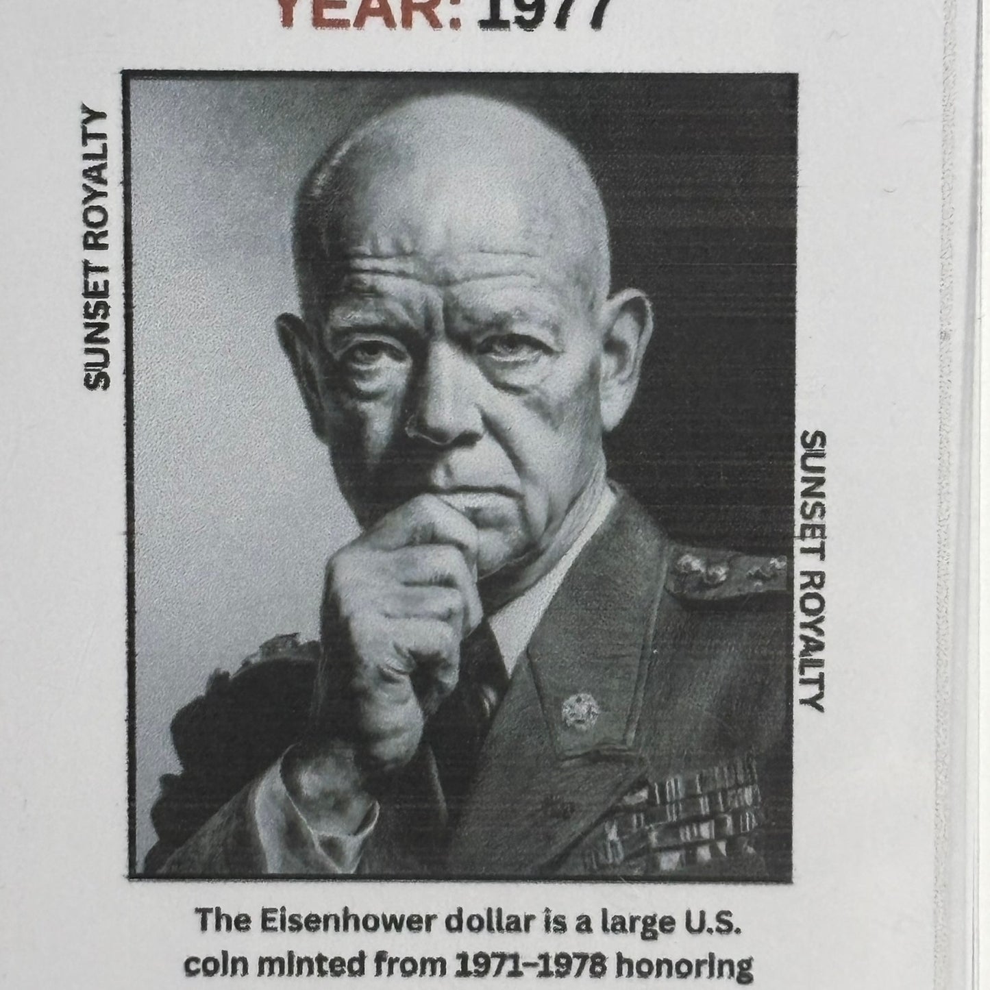 1977 U.S Dollar - Dwight Eisenhower Collection