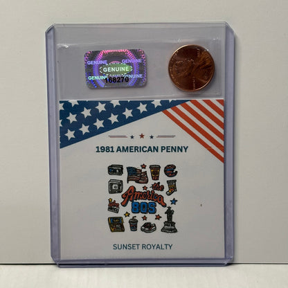 1981 Penny - American Coin Collection