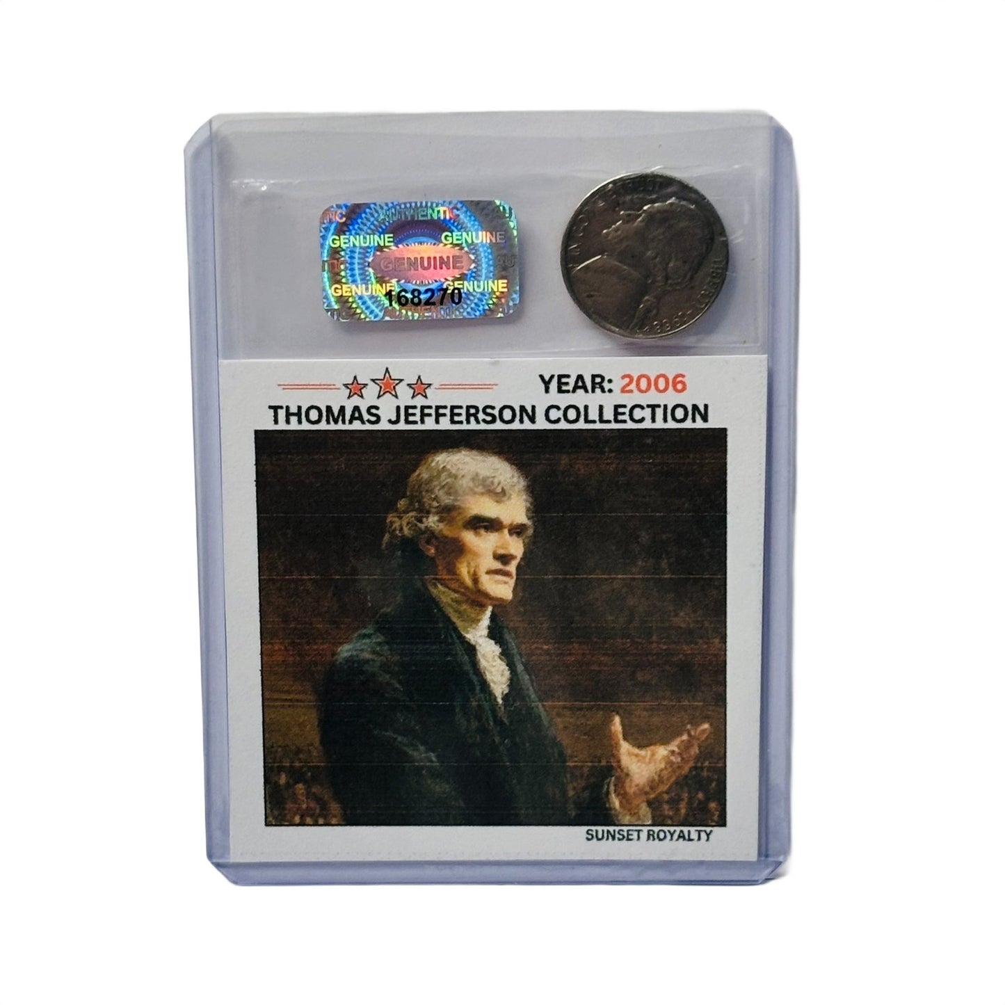 2006 Nickel - Thomas Jefferson Collection