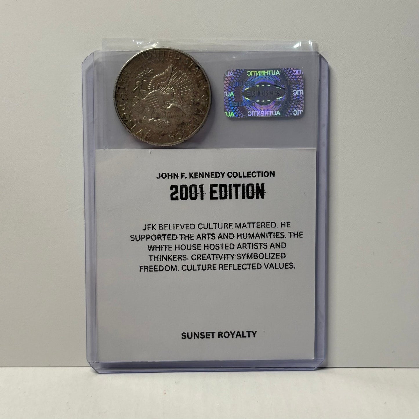 2001 Half Dollar - JFK Collection