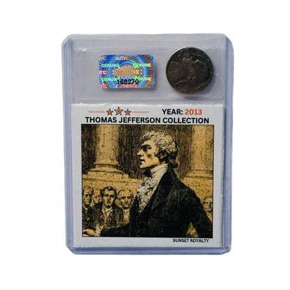 2013 Nickel - Thomas Jefferson Collection