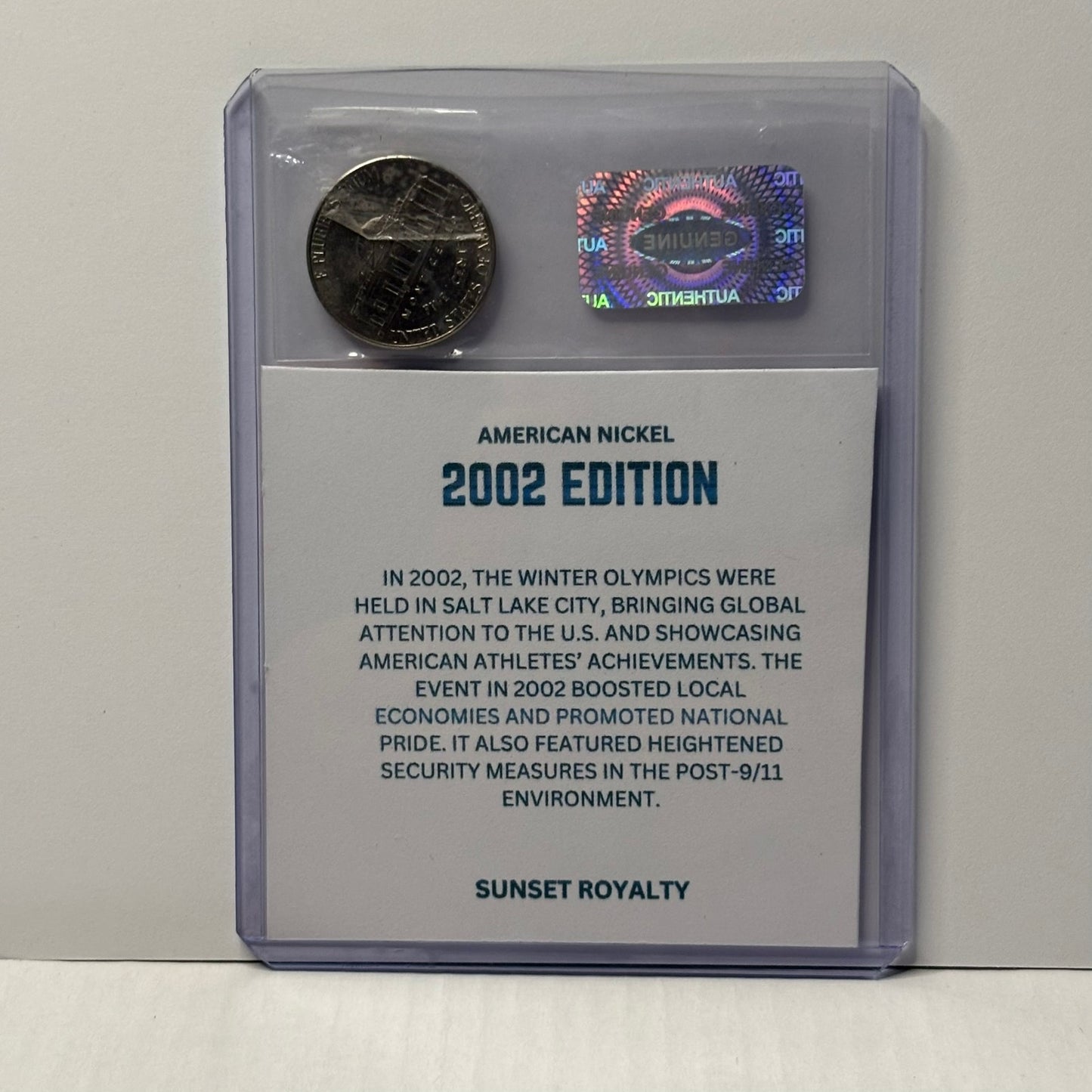 2002 U.S Nickel - American Coin Collection