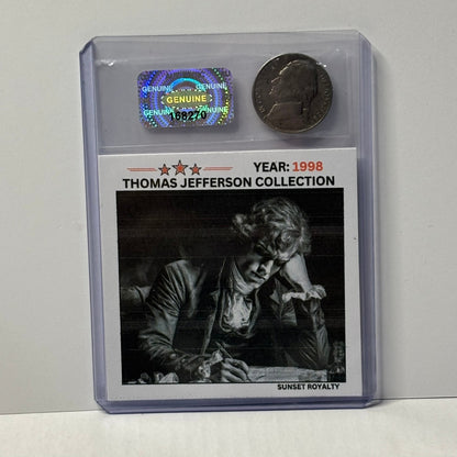 1998 Nickel - Thomas Jefferson Collection