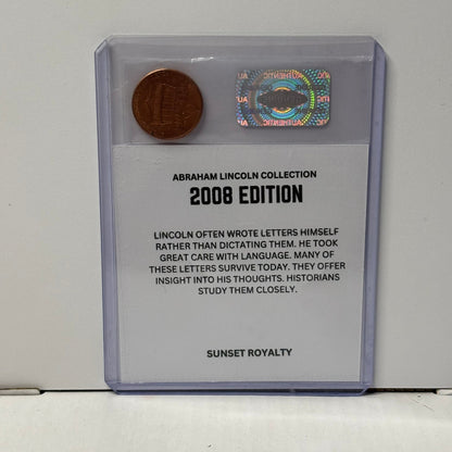 2008 Penny - Abraham Lincoln Collection