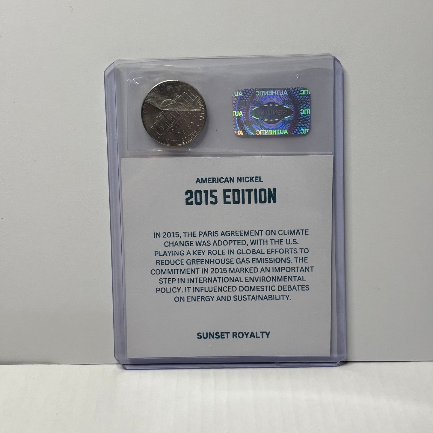 2015 U.S Nickel - American Coin Collection