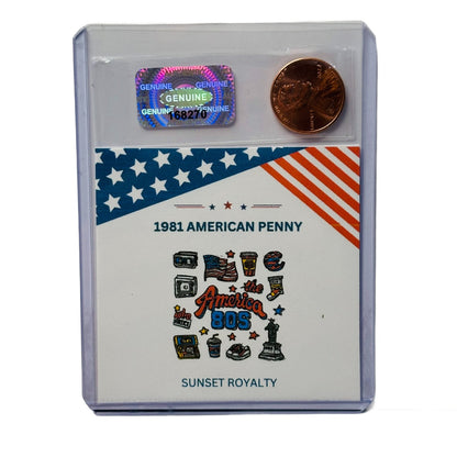 1981 Penny - American Coin Collection